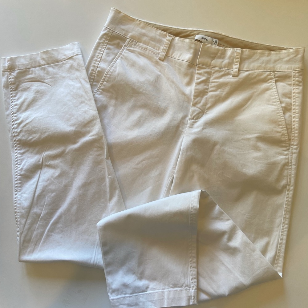 Vince White Chinos-Softest Cotton!